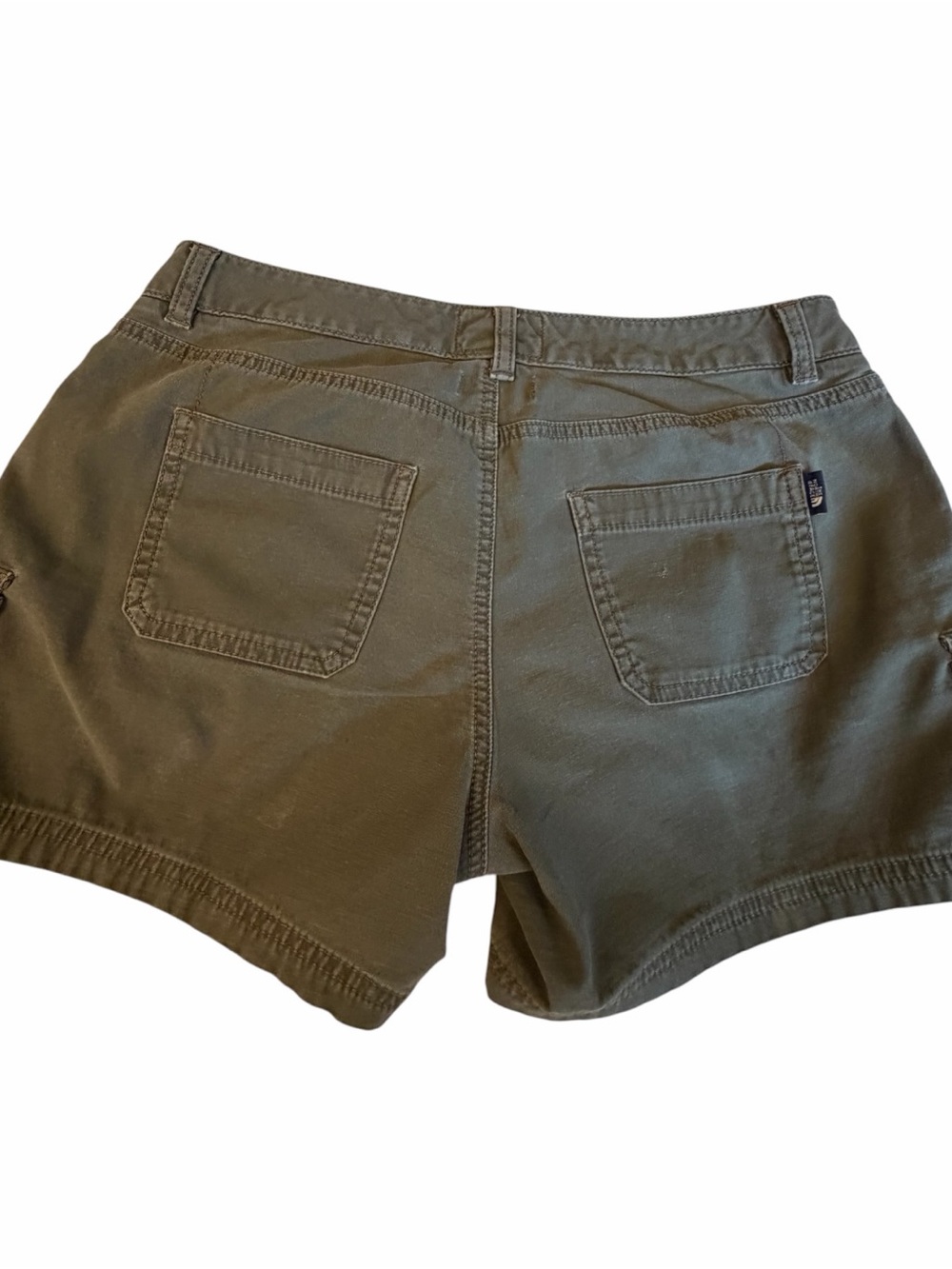 The North Face Women's Cargo Hiking Shorts olive/weathered green-Size Small - Picture 8 of 8